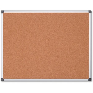 Cork Board, Maya Series, 6'X4', Aluminum Frame