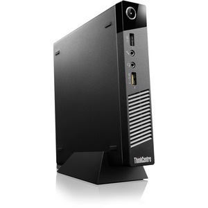 Lenovo ThinkCentre M53 10DC001GUS Desktop Computer - Intel Pentium J2900 Quad-core (4 Core) 2.41 GHz - 4 GB RAM DDR3L SDRAM - 500 GB HDD - Tiny - Business Black