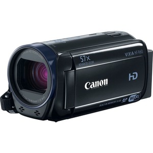 Canon VIXIA HF R60 Digital Camcorder - 3" LCD Touchscreen - 1/4.85" HD CMOS - Full HD - Black
