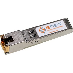 ENET Huawei Compatible SFP-1000BASE-T TAA Compliant Functionally Identical 10/100/1000BASE-T SFP 100m RJ45 Copper Cat5/Cat5e/Cat6