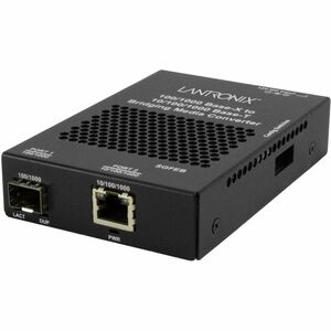 Stand-alone Gigabit Ethernet Media and Rate Converter 10/100/1000Base-T to 1000Base-SX/LX