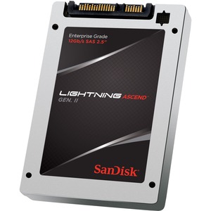 SanDisk Lightning Ascend Gen. II 800 GB Solid State Drive - 2.5" Internal - SAS (12Gb/s SAS)