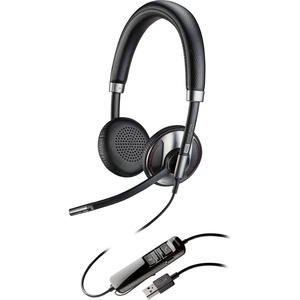 Plantronics Blackwire 725 Corded USB Headset With Active Noise Canceling