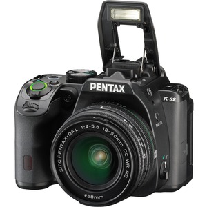 Pentax K-S2 20.1 Megapixel Digital SLR Camera with Lens - 0.71" - 1.97" - Black