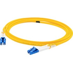 AddOn 1m ALC (Male) to ALC (Male) Yellow OS2 Simplex Fiber OFNR (Riser-Rated) Patch Cable