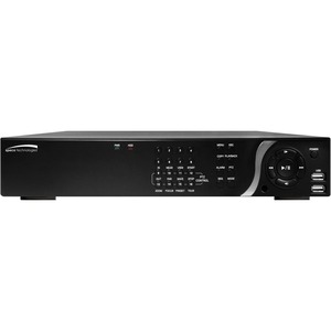 Speco 16 Channel Plug & Play Network Video Recorder with 16 Channel Built-In PoE - 2 TB HDD