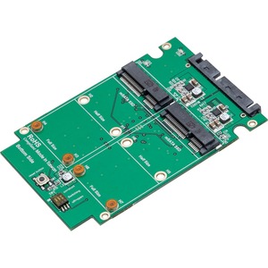 SYBA Dual mSATA SSD to SATA III RAID Enclosure with Complete Screw Set