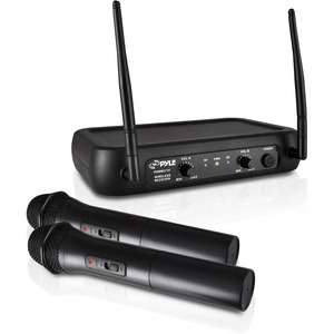 PylePro 2-Ch. VHF Wireless Microphone System