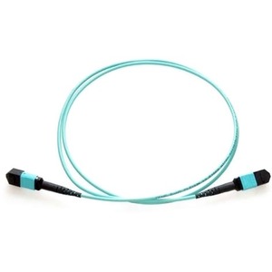 Axiom MPO Female to MPO Female Multimode OM3 50/125 Fiber Optic Cable - 3m