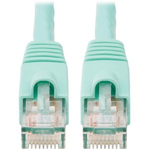 Tripp Lite Cat6a 10G Snagless UTP Ethernet Cable (RJ45 M/M) Aqua 10 ft. (3.05 m)