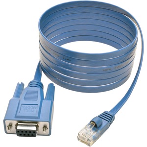 Tripp Lite by Eaton RJ45 to DB9F Cisco Serial Console Port Rollover Cable, 6 ft. (1.83 m)