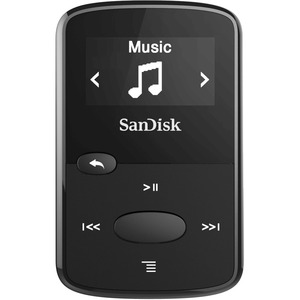 SanDisk SDMX26-008G-G46K 8 GB Flash MP3 Player - Black