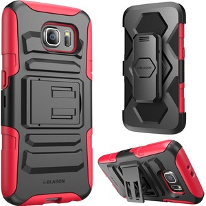 i-Blason Prime Carrying Case (Holster) Smartphone - Red