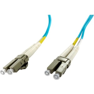 LC/LC Multimode Duplex OM4 50/125 Fiber Optic Cable 11m - TAA Compliant