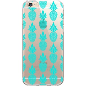 OTM POP Prints Clear Phone Case, Pineapple Lane