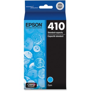 Epson Claria 410 Original Inkjet Ink Cartridge - Cyan - 1 Each