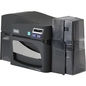HID DTC4500E Double Sided Desktop Dye Sublimation/Thermal Transfer Printer - Monochrome - Card Print - Ethernet - USB