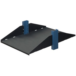 Rack Solutions 3U 2Post Center Mount Solid Shelf 29in (D) - Flanged Down