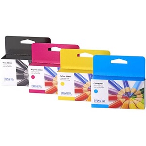 Primera Original High Yield Inkjet Ink Cartridge - Cyan, Magenta, Yellow, Black - 4 / Pack