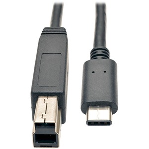 Tripp Lite 3ft USB 3.1 Gen 1.5 Gbps Cable USB Type-C USB-C to USB Type B M/M