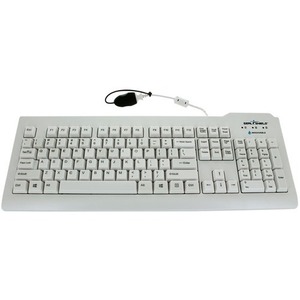 Seal Shield Silver Seal Waterproof Keyboard - SSWKSV208DK