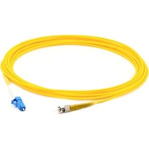 AddOn 3m FC (Male) to LC (Male) Yellow OS2 Simplex Fiber OFNR (Riser-Rated) Patch Cable