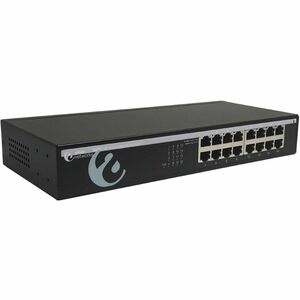 Amer Networks 16-Port 10/100/1000Base-T Gigabit Ethernet Desktop Switch SGRD16
