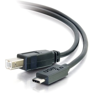 C2G 3ft USB C to USB B Cable - USB C 2.0 to USB B - M/M