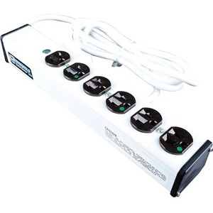 C2G 6ft Wiremold 6-Outlet Plug-In Center Unit 120v/15a 4 Outlet Medical Grade Power Strip