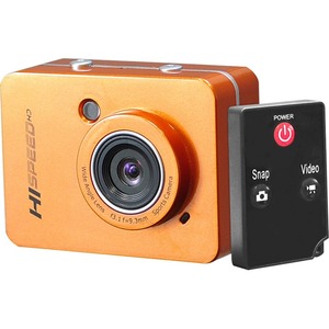 PyleSports PSCHD60OR Digital Camcorder - 2.4" LCD Touchscreen - CMOS - Full HD - Orange