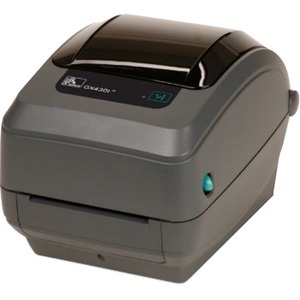 Zebra GX420t Desktop Direct Thermal/Thermal Transfer Printer - Monochrome - Label Print - Ethernet - USB - Serial