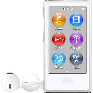 Apple iPod nano 7G A1446 16 GB Silver Flash Portable Media Player Apple iPod nano 7G A1446 16 GB Silver Flash Portable Media Player