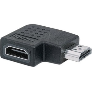 Manhattan HDMI A Female to A Male, left 90° Angle