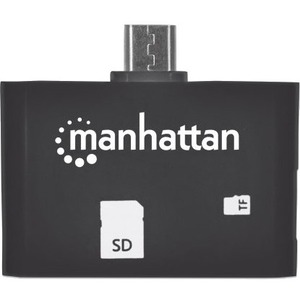 Manhattan Mobile OTG Adapter, 24-in-1 Card Reader/Writer