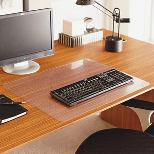 Rectangular Deskpad, 20x36 , Clear