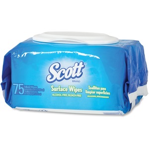 Presaturated Surface Wipes, 75Shts, 8Pk/Ct, We