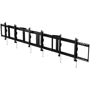 Peerless-AV SmartMount DS-MBZ947L-3X1 Ceiling Mount for Menu Board - Black