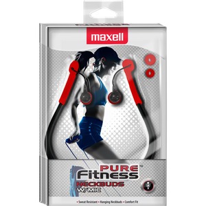 Maxell Pure Fitness Neck Buds with Mic
