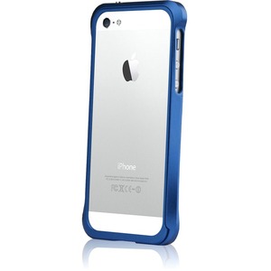 HyperGear Aircraft Aluminum Bumper Cover for iPhone 5/5S - Blue