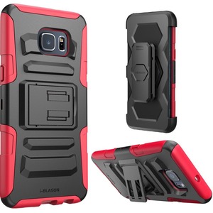 i-Blason Prime Carrying Case (Holster) Smartphone - Red