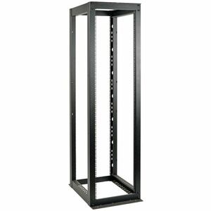 Tripp Lite by Eaton SmartRack SR4POST48HD 48U Rack Frame - 482.60 mm Rack Width x 895.35 mm Rack Depth - Black Powder Coat