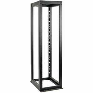 Tripp Lite by Eaton SmartRack SR4POST50HD 50U Rack Frame - 482.60 mm Rack Width x 895.35 mm Rack Depth - Black Powder Coat