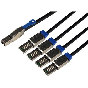 Axiom Mini-SAS High Density to 4x1 Mini-SAS Cable HP Compatible 2m - K2R09A