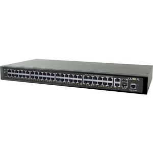 Luxul 52-Port Stackable Gigabit PoE+ L2/L3 Managed Switch