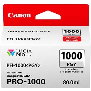 Canon LUCIA PRO PFI-1000PGY Original Inkjet Ink Cartridge - Photo Gray Pack