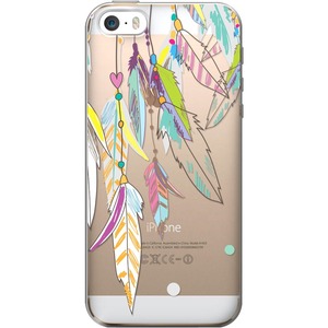 OTM Hipster Prints Clear Phone Case, Dream Catcher Color