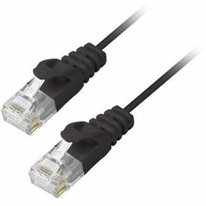 Comprehensive MicroFlex Pro AV/IT CAT6 Snagless Patch Cable Black 14ft