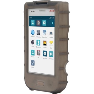 zCover Ruggedized Health Care Grade Back Open Silicone Case fits Ascom Myco, Grey