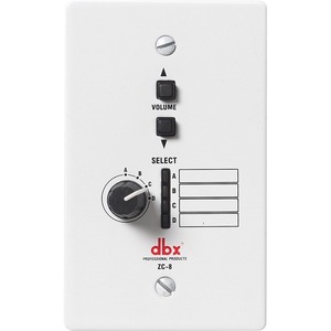 dbx ZC8 Wall-Mounted Zone Controller