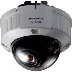 Panasonic Super Dynamic 6 WV-CW634F Surveillance Camera - Color, Monochrome - Dome